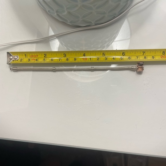 Rose gold clasp size small Pandora bracelet - Picture 4 of 4